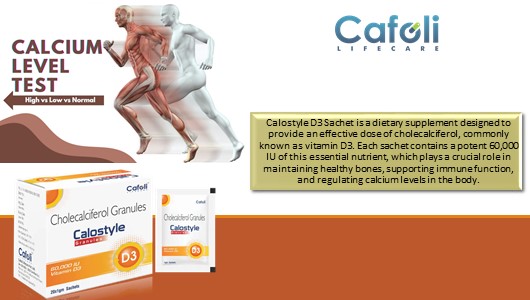 Calostyle D3 Sachet at the best price in the Orthopedic Franchise for Bone Health, Calcium Absorption